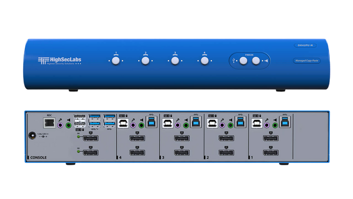 4 PORT DUAL-HEAD OFFICE KVM SWITCHES