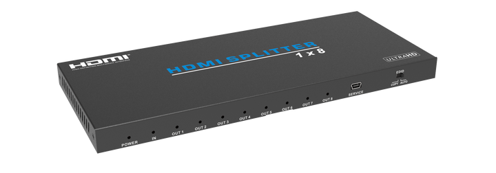 1x8 4K60 HDMI Splitter