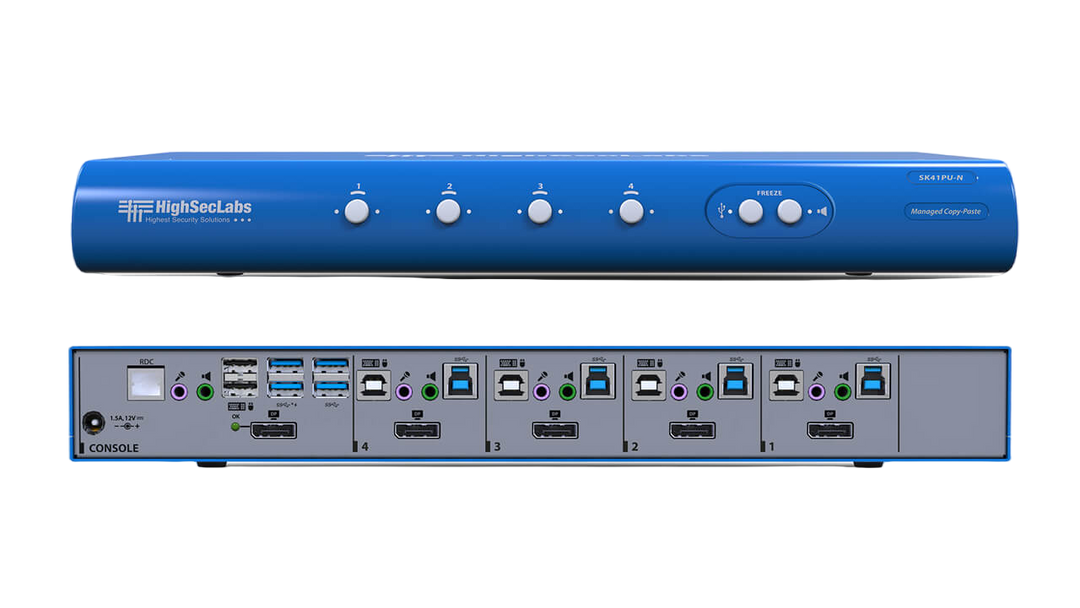 4 PORT SINGLE-HEAD OFFICE KVM SWITCHES