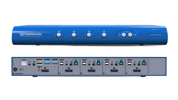 4 PORT SINGLE-HEAD OFFICE KVM SWITCHES