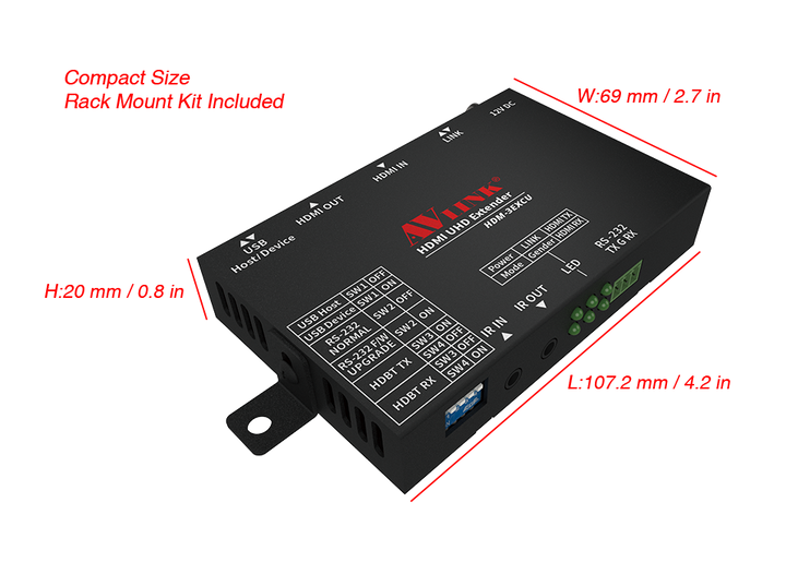 HDM-3EXCU - 100M 8K/ 4K HDMI HDBaseT™ Extender