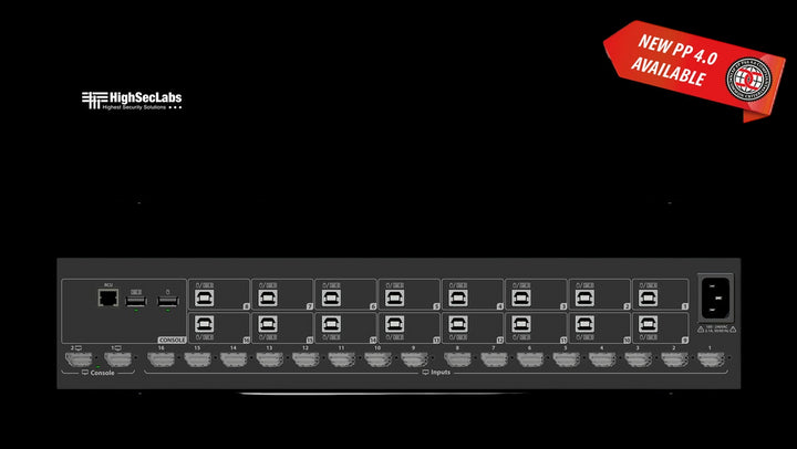 SECURE 8/16 PORT KVM COMBINER SWITCHES