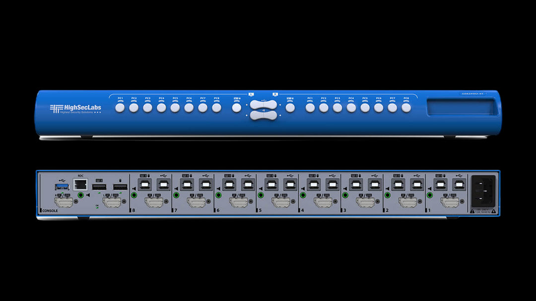 SECURE 8 PORT MINI-MATRIX KVM SWITCHES