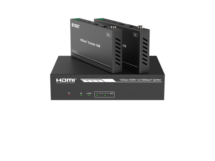 1x2 4K60 HDBaseT Splitter (150m)