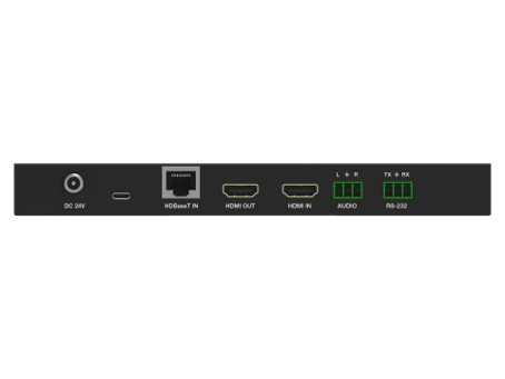 18G, 2x1 HDMI/DP, Wall Plate w/Auto-Switching, RS-232, POE 40M