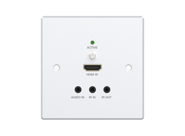 18G HDMI 1-Gang UK Wall Plate POC 70M