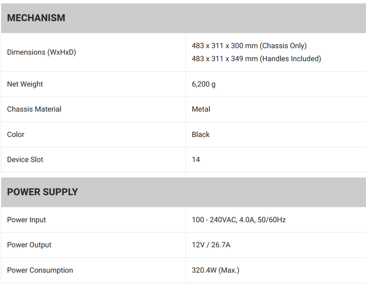 RM-7U - Rack Mount for IPS-AC/ IPS-AF