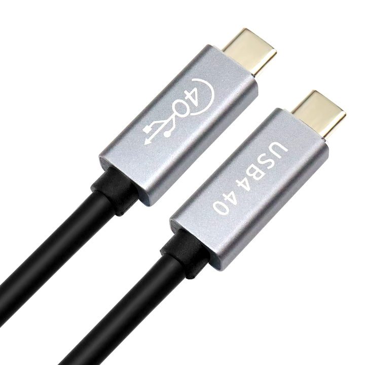 USB-4 Cable - Alluminium Head 240Watt, Thunderbolt3, 40Gbps Data