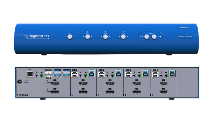 4 PORT DUAL-HEAD OFFICE KVM SWITCHES