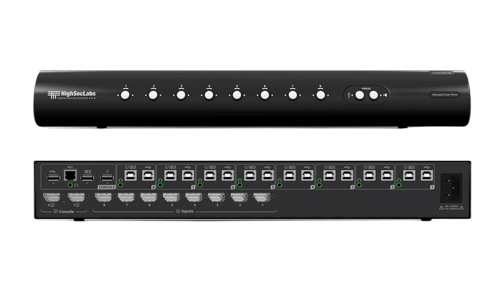 8 PORT KVM COMBINER SWITCH