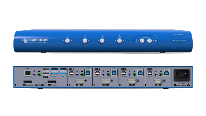 4 PORT KVM COMBINER SWITCH