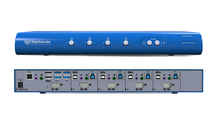 4 PORT SINGLE-HEAD OFFICE KVM SWITCHES