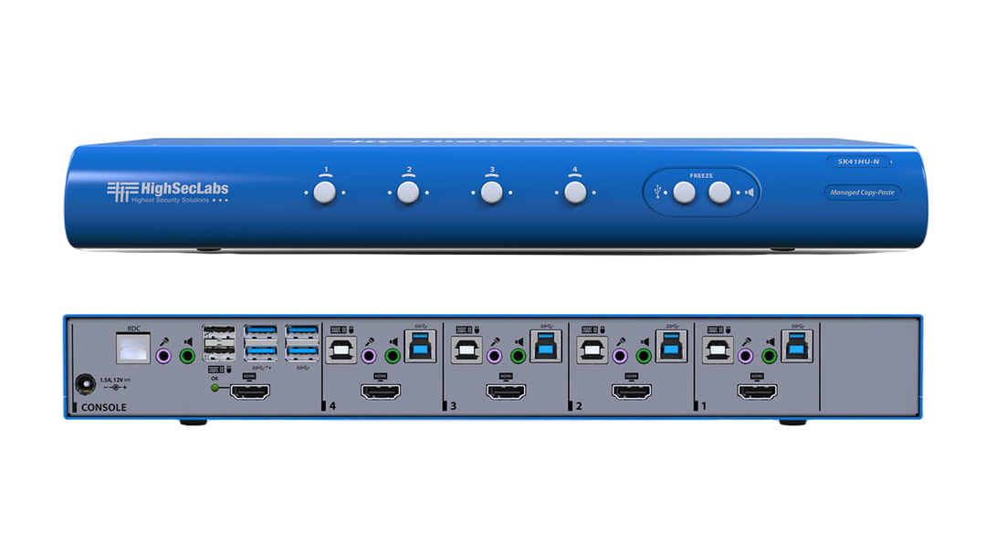 4 PORT SINGLE-HEAD OFFICE KVM SWITCHES