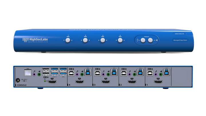 4 PORT SINGLE-HEAD OFFICE KVM SWITCHES