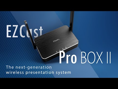 EZCast Pro Box II (B10) - Multi-display receiver with 5 GHz and LAN support