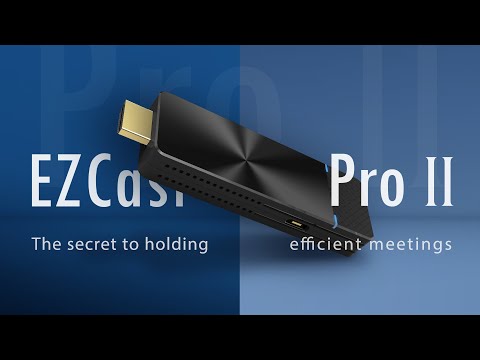 EZCast Pro Dongle II (D10) - Multi-screen wireless presentation receiver