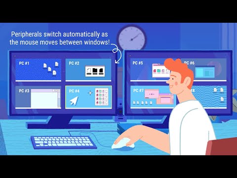 2 PORT KVM COMBINER SWITCH